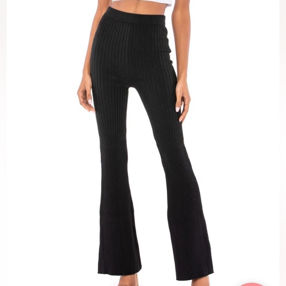ASTR maida pant high waisted flare cotton / nylon pants - Picture 1 of 6